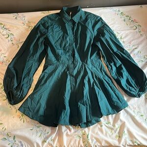 Button Up mini Dress